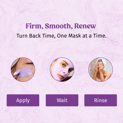 Purple Clay Mask - Anti Ageing Face Mask The Bath and Care