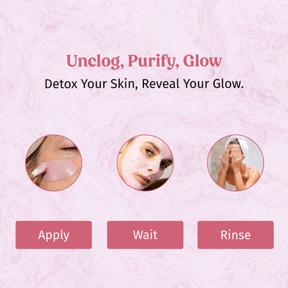 Pink Clay Mask - D Tan Face Mask The Bath and Care