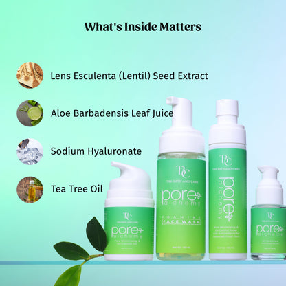Aloe Vera & Oil Control Face Gel for Pore Minimizer The Bath and Care