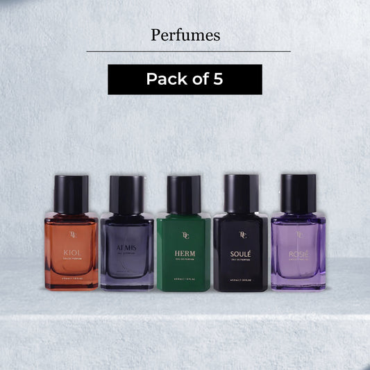 Pack Of 5 Perfumes The Bath and Care