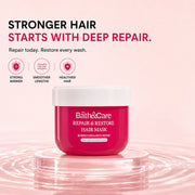 Rice Water Hair Mask for Dry, Damaged & Frizzy Hair – Repairs, Strengthens, Smooths & Hydrates | Kombuchka Repair & Restore
