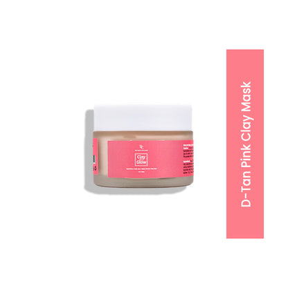 Pink Clay Mask - D Tan Face Mask The Bath and Care