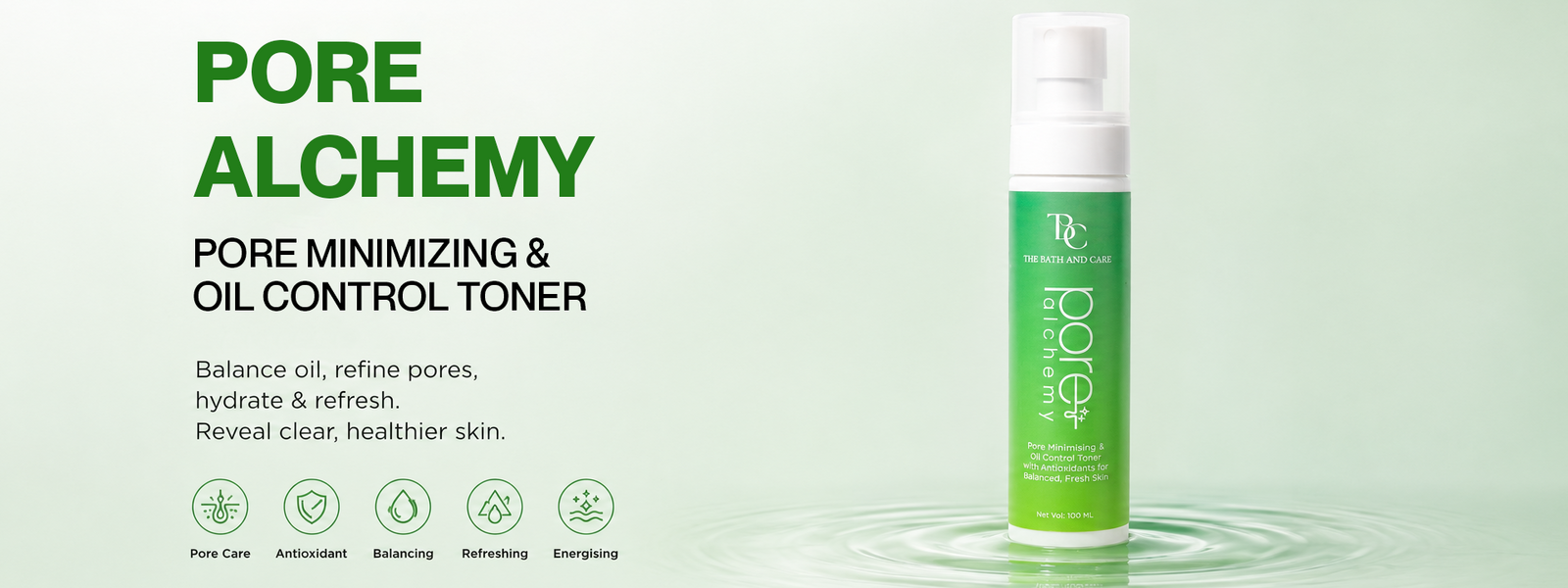 Pore Alchemy Salicylic Acid Toner with Vitamin C