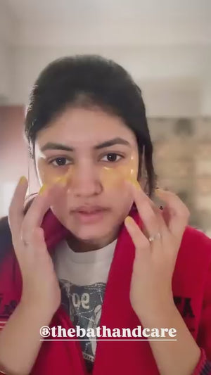 Gold E-Care Hydrogel Under-Eye Patches for Dark Circles & Puffiness reel 4