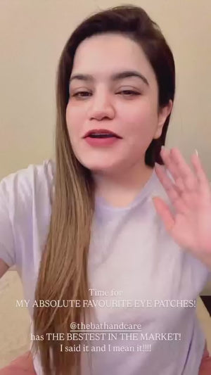 Gold E-Care Hydrogel Under-Eye Patches for Dark Circles & Puffiness reel 3