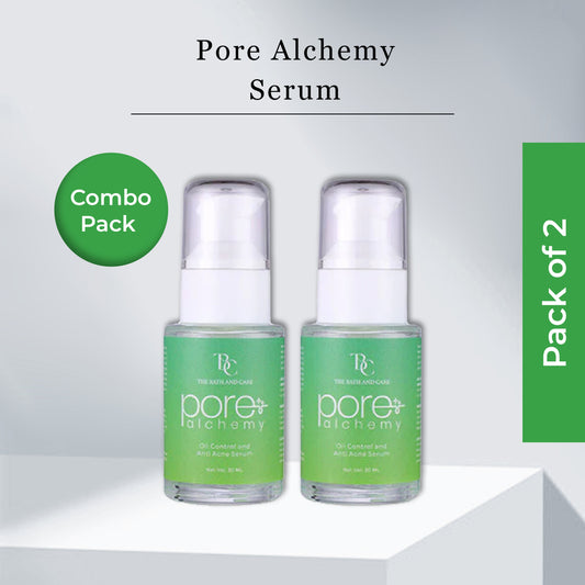 Combo of Pore Alchemy Oil control and Anti Acne serum The Bath and Care