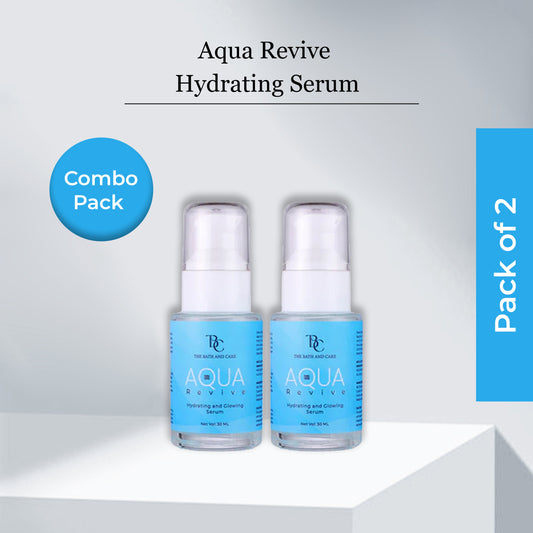 COMBO OF AQUA REVIVE - HYDRATING AND GLOWING SERUM The Bath And Care