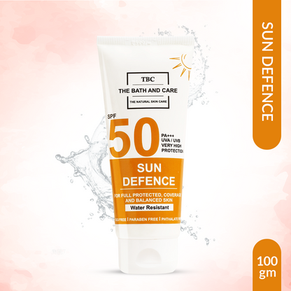 Sun Defence Cream with PA+++ UVA/UVB and Water Resistance for full Protection and balanced Skin My Store