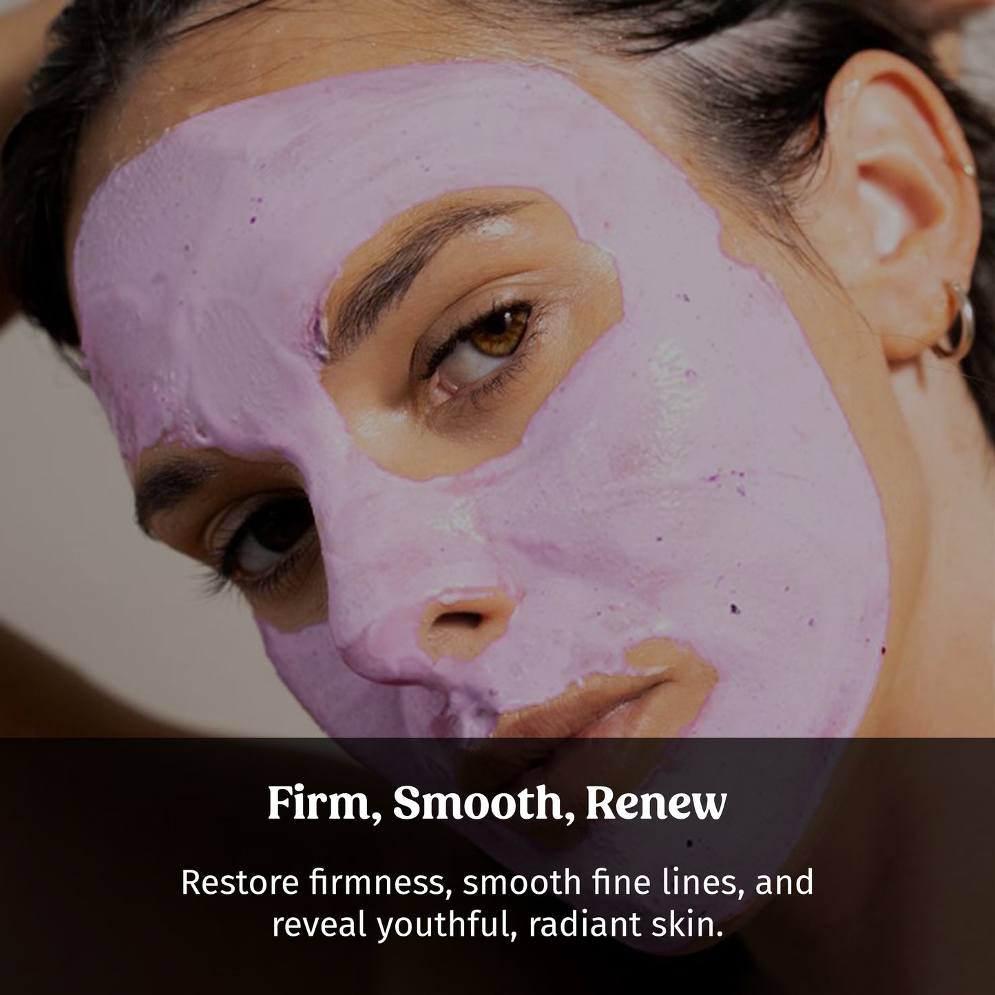 Purple Clay Mask - Anti Ageing Face Mask The Bath and Care