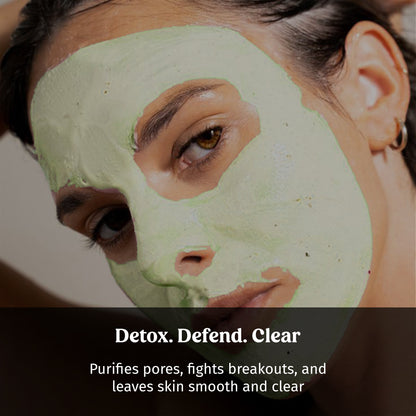 Green Clay Mask - Anti Acne Face Mask The Bath and Care